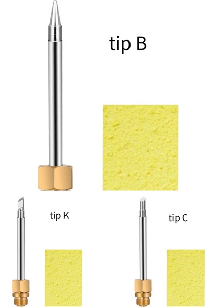 03-Ucu-B Stili Pirinç Havya Ipuçları Havya Kafa USB Havya Kafa Kaynak Lehimleme Ipuçları E10 Arayüzü Lehimleme Istasyonları (Yurt Dışından) indirimleri