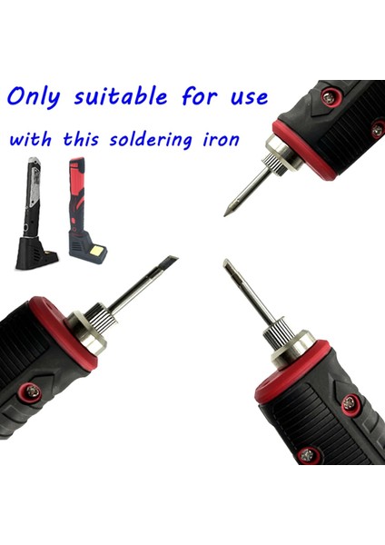 Seçenek 1 Ipucu C Stili Lehimleme Ipuçları USB Havya Kafa Yedek Havya Ipuçları Kaynak Kafası E10 Arayüzü Lehimleme Istasyonu Aracı (Yurt Dışından)