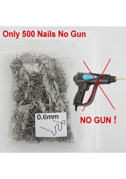 Sadece 500 Çivi Silahsız Tarzı 220V Sıcak Plastik Kaynakçı 70 W Isı Tabancası Sıcak Zımba Plastik Kaynak Makinesi Tampon Havya Zımba Tampon Tamir Araba Araçları Kiti (Yurt Dışından)