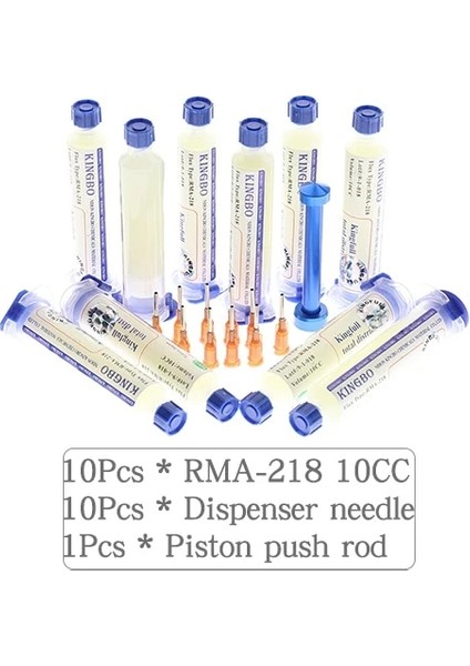 Pembe Tarzı 100% Orijinal Kıngbo RMA-218 Bga Pcb Temizlenmeyen Lehim Pastası Kaynak Gelişmiş Yağ Akı Gres Eskitme Onarım Macunu (Yurt Dışından)