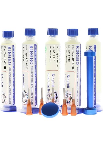 Pembe Tarzı 100% Orijinal Kıngbo RMA-218 Bga Pcb Temizlenmeyen Lehim Pastası Kaynak Gelişmiş Yağ Akı Gres Eskitme Onarım Macunu (Yurt Dışından) fırsatları