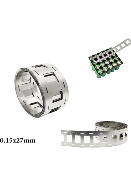0,15 X10 mm 2m Stili 1 Rulo Li-Ion Pil Nikel Sac Plaka Nikel Kaplama Çelik Kemer Şerit Konektörü Nokta Kaynak Makinesi Pil Kaynakçıları (Yurt Dışından)