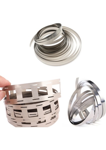 0,15 X10 mm 2m Stili 1 Rulo Li-Ion Pil Nikel Sac Plaka Nikel Kaplama Çelik Kemer Şerit Konektörü Nokta Kaynak Makinesi Pil Kaynakçıları (Yurt Dışından)