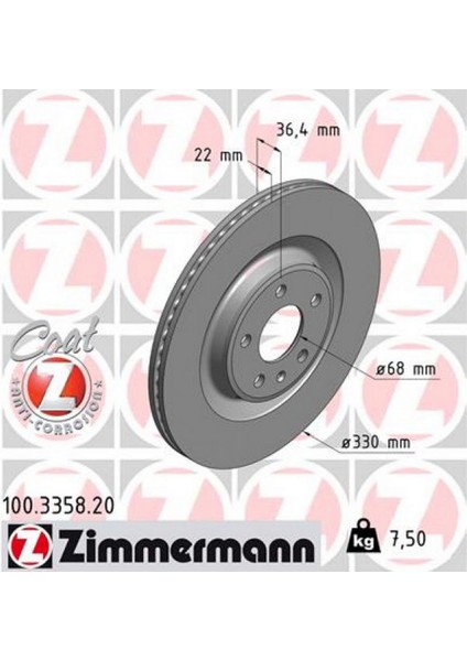 Arka Fren Aynasi Touareg 3.0tdi 17 A4-A5 1.8 Tfsi-2.0 Tdi 08 A6 2.0 Tfsi-2.8 Fsi 11 330X22X5XHVLI 986479750-986479C86-DF6175S 313105