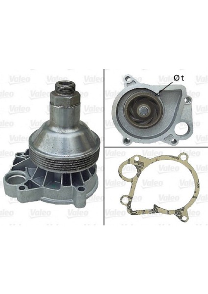 Devirdaim Su Pompasi Bmw M47 E46 E39 313105