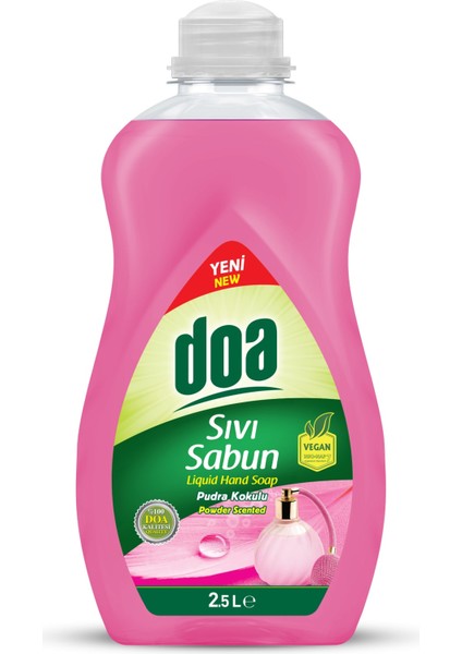 Sıvı Sabun Pudra Kokulu / 2500 ml
