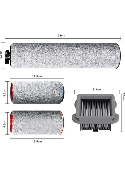 Roborock Dyad Akıllı Akülü Islak Kuru Elektrikli Süpürge Için Yedek Fırça Rulosu ve Elektrikli Süpürge Filtresi (Yurt Dışından) modelleri