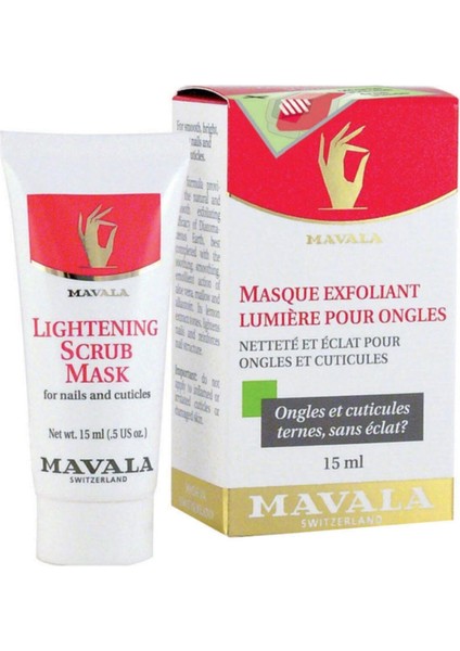 Lightening Scrub Mask Leke Açıcı Soyucu Maske 15 ml
