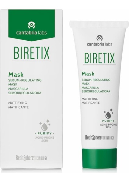 Biretix Sebum Regulating Mask 25ML