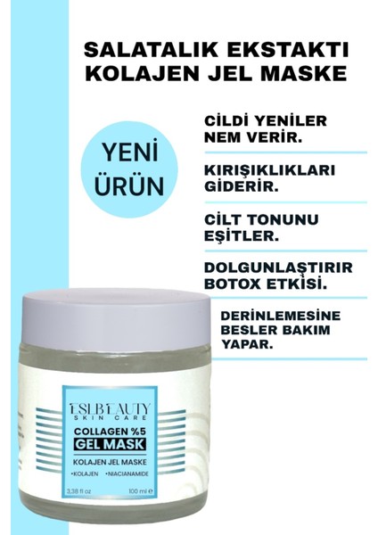 Eslbeauty Aloe Vera Özlü Kolajen Jel Maske – Cilt Besleyici, Dolgunlaştırıcı ve Yaşlanma Karşıtı Etkili 100 ml fiyatları