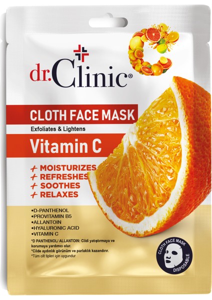 Vitamin C Kağıt Maske