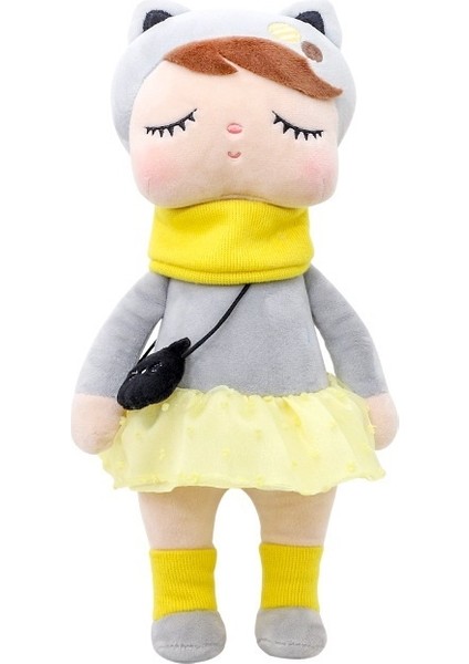 Uzun Kulaklı Tavşan Güzel Dreameryoly Tavşan, Uyku Vintage Angela Peluş Oyuncak, Pembe Kulaklar, Bir Dres Giyen | Peluş Yastıklar (Yurt Dışından)