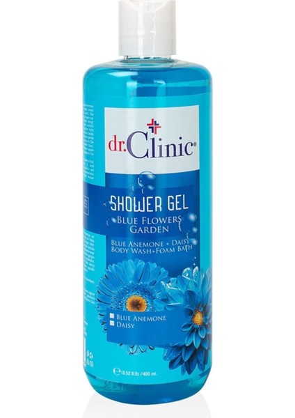 Dr.clinic Mavi Çiçekler Bahçesi Duş Jeli 400 ml