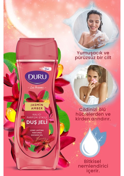Lux Perfumes Jasmin Amber Duş Jeli 3X450ML modelleri
