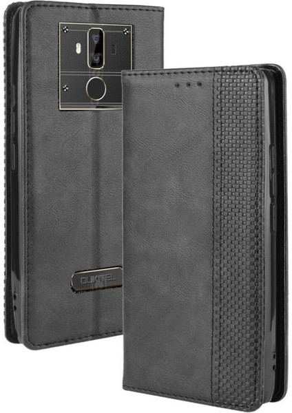 Oukitel K7/k7 Pro Manyetik Kapatma Cüzdan Pu Deri Telefon Kılıfı (Yurt Dışından)