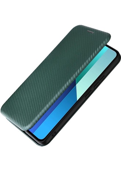 Xiaomi Redmi Için Not 13 4g Manyetik Karbon Fiber Kart Ekleme Telefon Kılıfı (Yurt Dışından) fiyatları