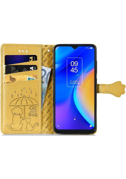 Tcl 20SE Kısa Kayış Deri Darbeye Karikatür Hayvanlar Için Telefon Kılıfı (Yurt Dışından) fırsatları