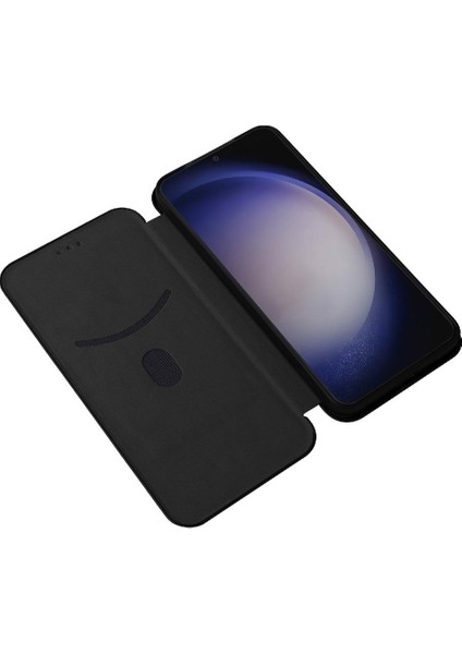Samsung Galaxy S24 Kart Ekleme Deri Folio Flip Case Fiber Için Telefon Kılıfı (Yurt Dışından) fiyatları