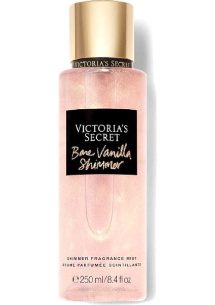 Victoria's Secret Bare Vanilla Shimmer 250 ml Simli Işıltılı Kadın Vücut Spreyi 667548038720