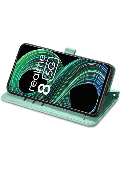 1 Realme 8 5g Karikatür Hayvanlar Için Darbeye Kısa Kayış Telefon Kılıfı (Yurt Dışından) modelleri