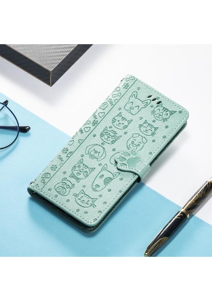 Oppo Case 7 5g Flip Için Karikatür Hayvanlar Darbeye Kısa Kayış Telefon Kılıfı (Yurt Dışından) fiyatları