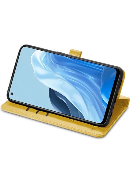 Oppo Case 7 5g Flip Için Karikatür Hayvanlar Darbeye Kısa Kayış Telefon Kılıfı (Yurt Dışından) modelleri