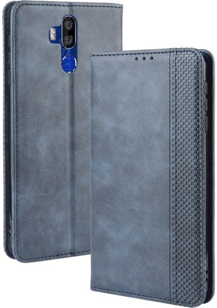 Oukitel K9 Manyetik Kapatma Pu Deri Cüzdan Için Telefon Kılıfı (Yurt Dışından)