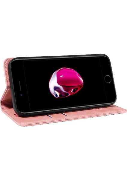 Iphone 8 Için Artı/7 Artı Koruyucu Manyetik Folio Cüzdan Pu Deri Telefon Kılıfı (Yurt Dışından) modelleri