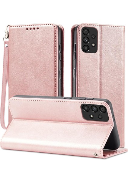 Samsung Galaxy A52S 5g Tam Koruma Deri Folio Flip Case Telefon Kılıfı (Yurt Dışından)