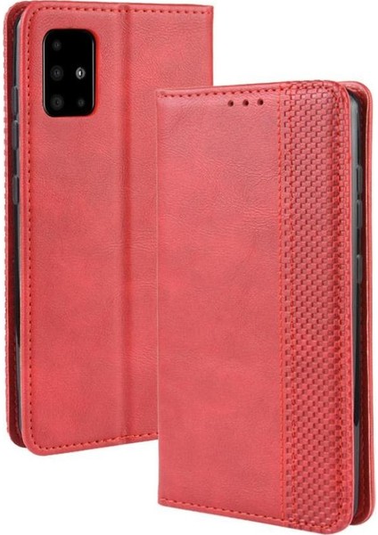 Samsung Galaxy S20 Artı 5g Pu Deri Cüzdan Manyetik Kapatma Telefon Kılıfı (Yurt Dışından)
