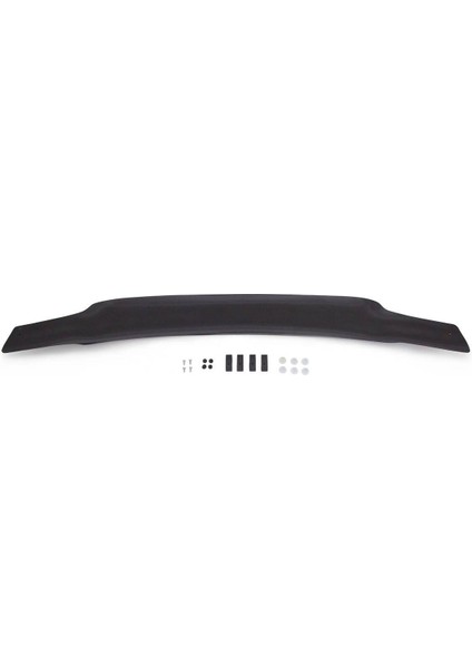 Vw Caddy Ön Kaput Koruyucu Rüzgarlığı Abs Plastik Piano Black 2004-2009- Yıllarına Uyumlu