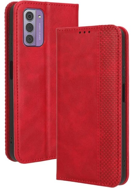 Nokia G42 5g Pu Deri Manyetik Kapatma Cüzdan Için Telefon Kılıfı (Yurt Dışından)