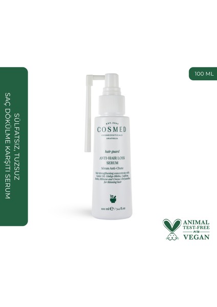 Hair Guard Anti Hair Loss Serum - Sülfatsız Tuzsuz Saç Serum 100 ml