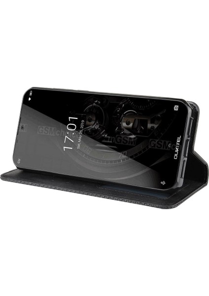 Oukitel K12 Cüzdan Pu Deri Manyetik Kapatma Için Telefon Kılıfı (Yurt Dışından)