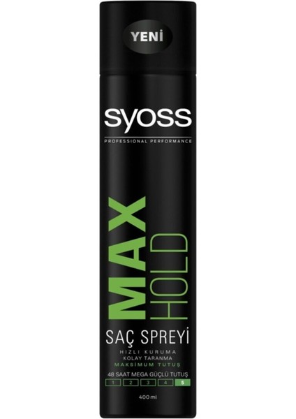 Max Hold Saç Spreyi 400 ml