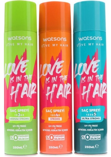 Saç Spreyi Güçlü 250 ml fiyatları