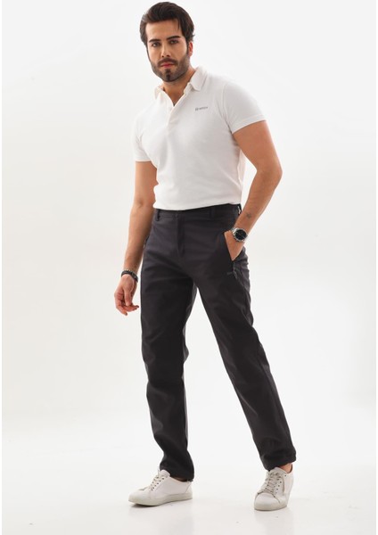 Düz Su Geçirmez Softshell Pantolon