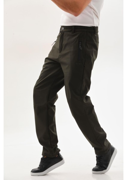 Düz Su Geçirmez Softshell Pantolon