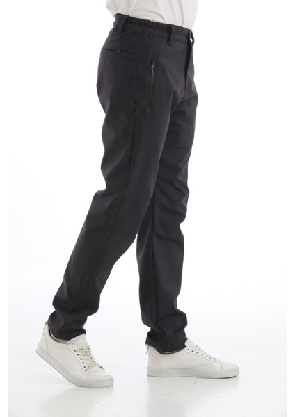 Düz Su Geçirmez Softshell Pantolon