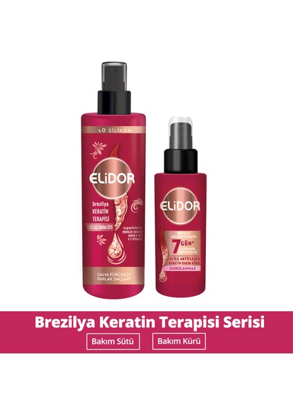 Brezilya Keratin Terapisi Saç Bakım Serisi 2'li Set