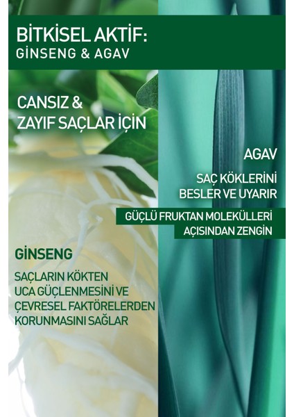 Yves Rocher Saç Dökülmesine Karşı (Anti- Chute) Güçlendirici Ginseng Serum - Vegan-75 ml