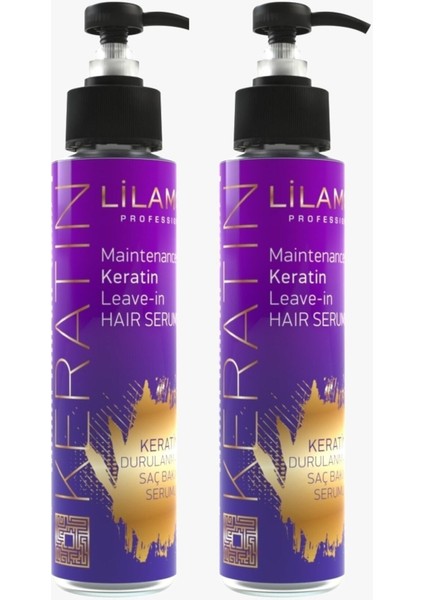 125 ml Keratin Saç Bakım Serumu x 2 Adet