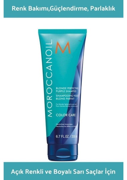 Boyalı Saçlar Için Besleyici ve Renk Koruyucu Silver Şampuan 200 ml