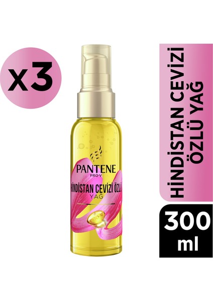 Hindistan Cevizi Özlü Yağ 100 ml X3