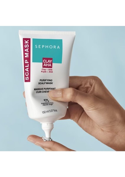 Green Clay And Aha Mask Arındırıcı Saç Derisi Maskesi 150 ml