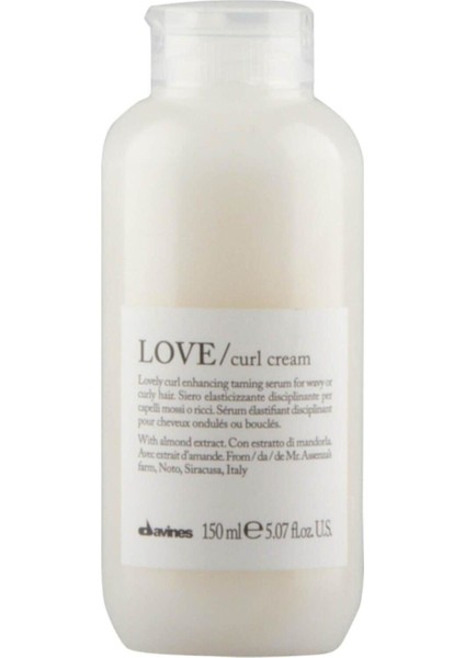 - D- Love Curl Bukle Belirginleştirici Durulanmayan Kremi 150 ml