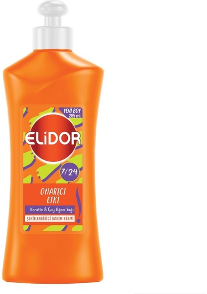 7/24 Şekillendirici Saç Bakım Kremi Onarıcı Etki Keratin & Çay Ağacı Yağı 265 ml fiyatları