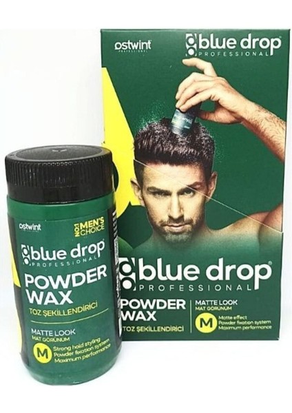 Oswınt Saç Matlaştırıcı Toz Blue Drop Powder Wax Erkek