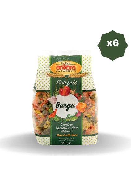 Sebzeli Burgu Makarna 350 gr