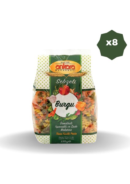 Sebzeli Burgu Makarna 350 gr